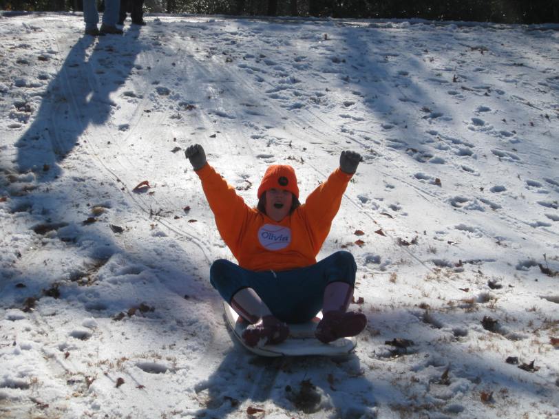 A SnowDay in Madison,GA